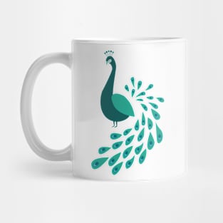 Peacock Mug